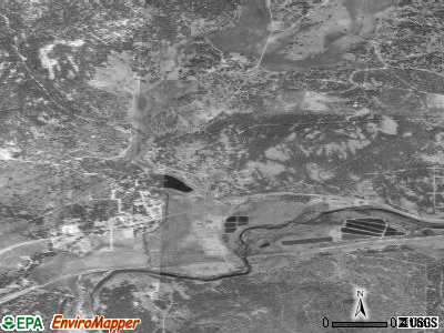 Delleker satellite photo by USGS