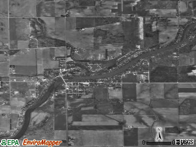 Buffalo satellite photo by USGS