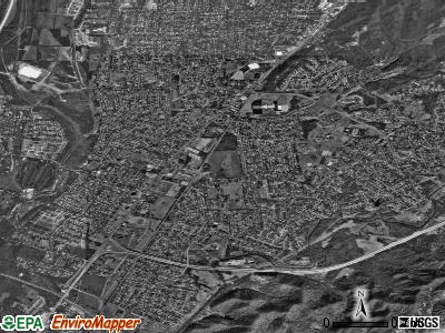 Valley Station satellite photo by USGS
