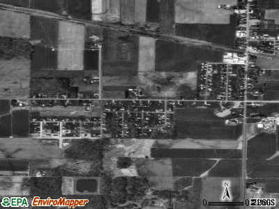 Hewitt satellite photo by USGS