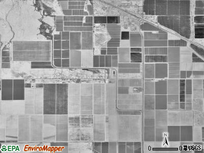 Ak-Chin Village satellite photo by USGS