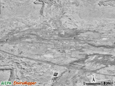 Paraje satellite photo by USGS