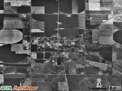 Oakley satellite photo by USGS