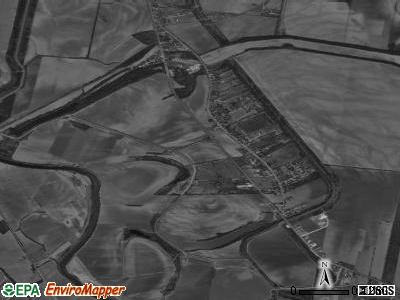 Spring Valley satellite photo by USGS
