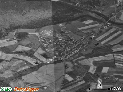 Penns Creek satellite photo by USGS