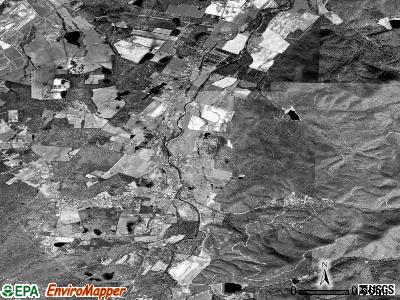 Sherando satellite photo by USGS