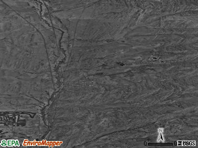 Reliance satellite photo by USGS