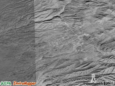 Wilhoit satellite photo by USGS