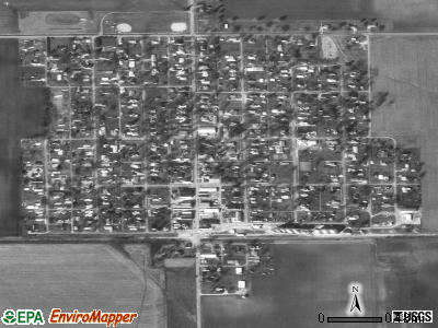 Montfort satellite photo by USGS