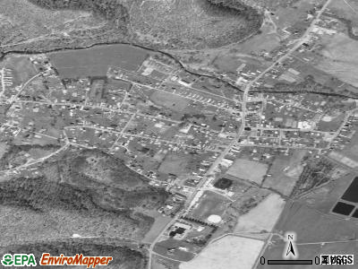 Mill Creek satellite photo by USGS