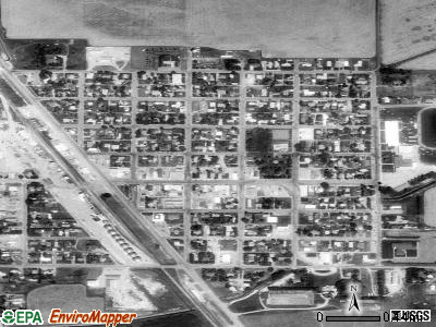 Fairfield satellite photo by USGS