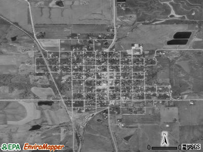 Moulton satellite photo by USGS