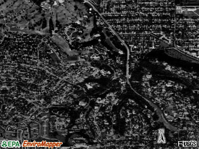 Westover Hills satellite photo by USGS
