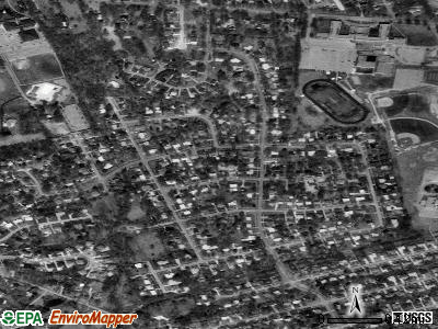 Woodland Hills satellite photo by USGS