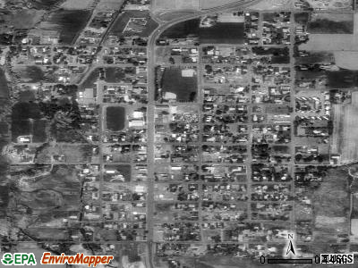 Hagerman satellite photo by USGS