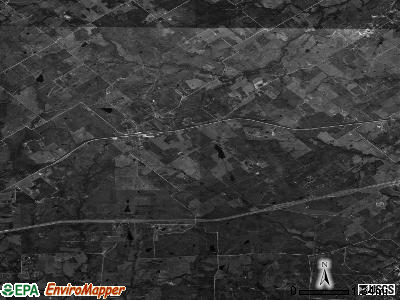 Kingsbury satellite photo by USGS
