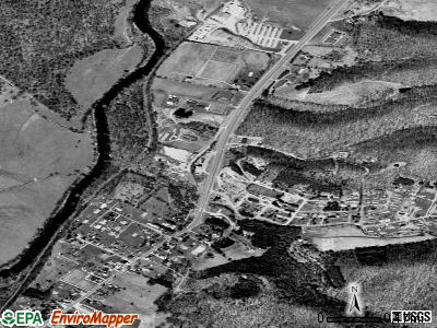 Beverly satellite photo by USGS