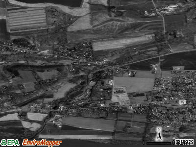 Briar Creek satellite photo by USGS