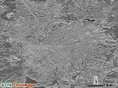 Escondido satellite photo by USGS
