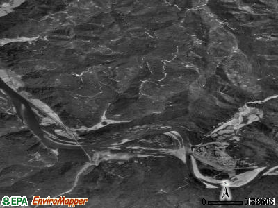 Klamath satellite photo by USGS