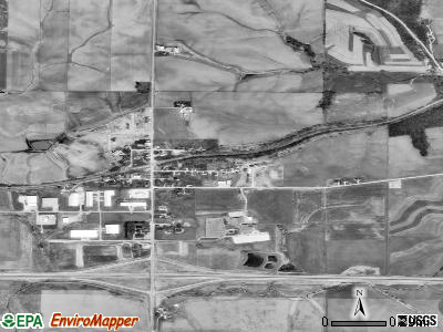 Peosta satellite photo by USGS