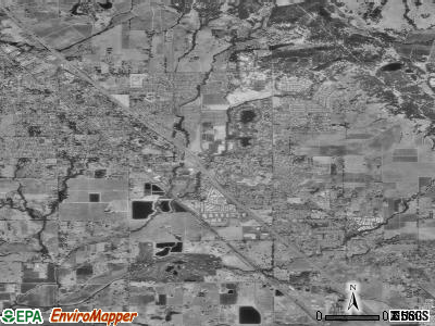 Windsor satellite photo by USGS
