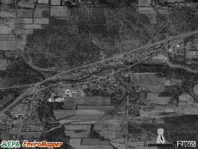 Newfield Hamlet satellite photo by USGS