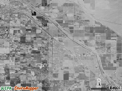 Coachella satellite photo by USGS