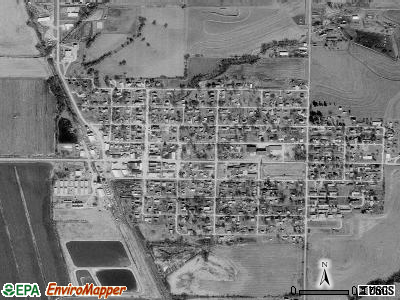 Fairfax satellite photo by USGS
