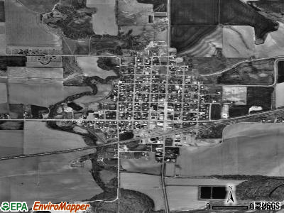Indianola satellite photo by USGS