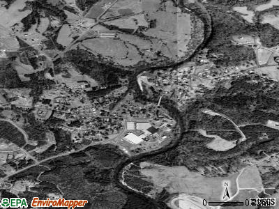 Lawndale satellite photo by USGS