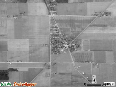 Haskins satellite photo by USGS