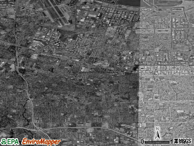 Sunnyvale satellite photo by USGS