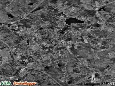 Derry satellite photo by USGS