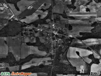 Morven satellite photo by USGS
