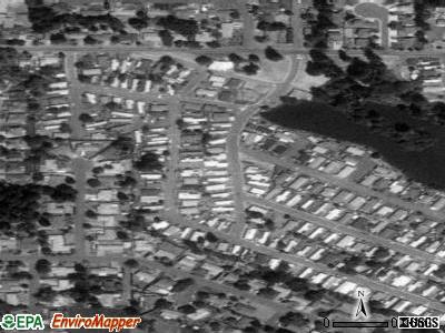 Johnson City satellite photo by USGS