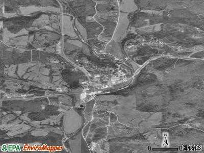 Gainesville satellite photo by USGS