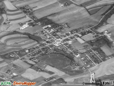 Wellsburg satellite photo by USGS