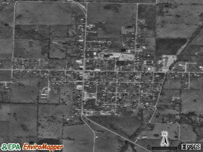 Walnut Grove satellite photo by USGS