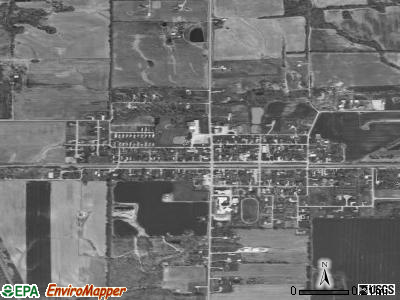 Woodlawn satellite photo by USGS