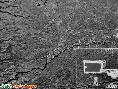 Yankeetown satellite photo by USGS