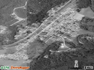 Bucoda satellite photo by USGS