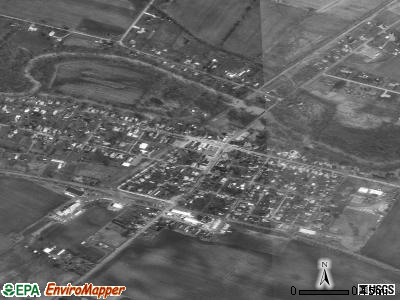 Milford Center satellite photo by USGS