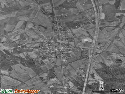 Gays Mills satellite photo by USGS