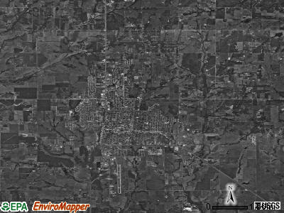 Duncan satellite photo by USGS