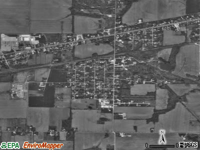 Knightsville satellite photo by USGS