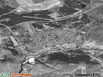 Davis satellite photo by USGS