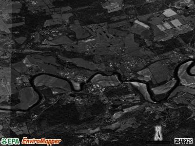 Accord satellite photo by USGS