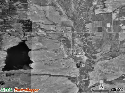 Fort Duchesne satellite photo by USGS