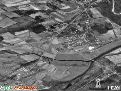 Blanchard satellite photo by USGS
